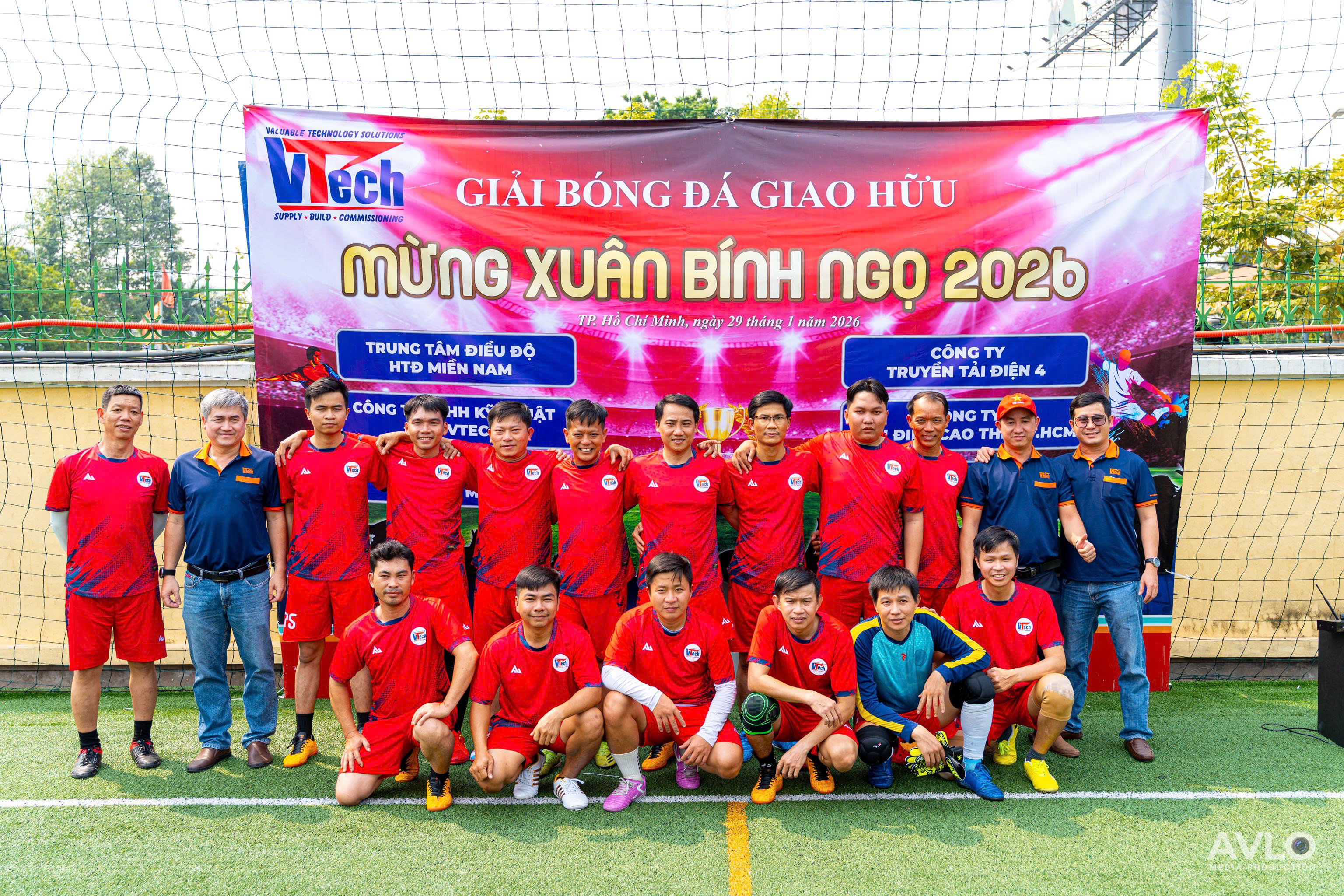 V.T.E.C.H Hosts Friendship Football Tournament and Year-End Party to Welcome the Year of the Horse 2026